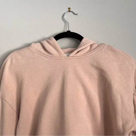 Abercrombie & Fitch Soft A&F Collection Tan Hoodie Size Small Camel Pullover - Picture 2 of 10